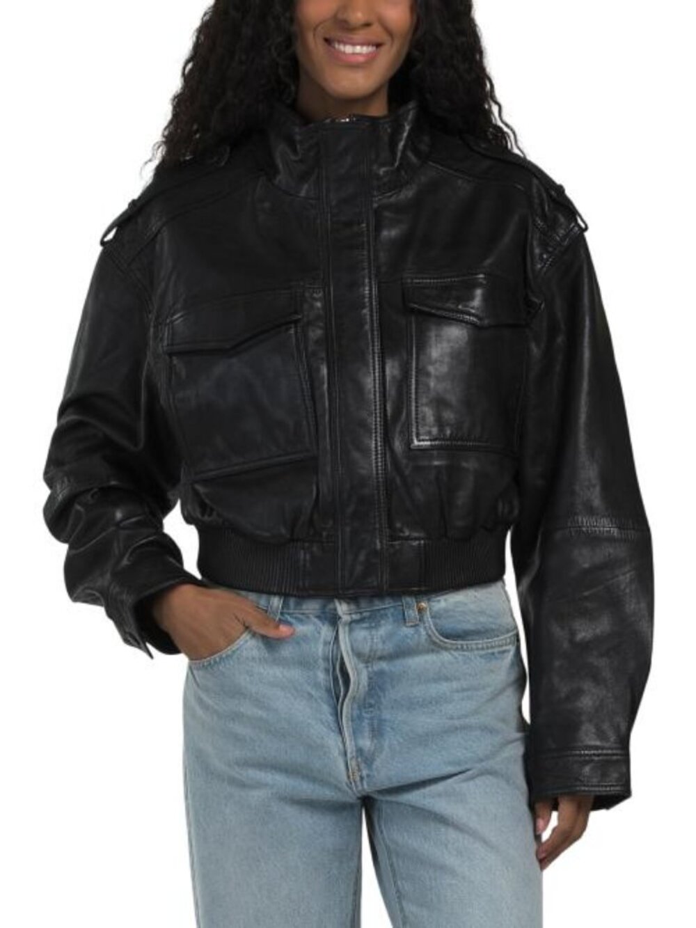 BOD & CHRISTENSEN Leather Sabrina Jacket